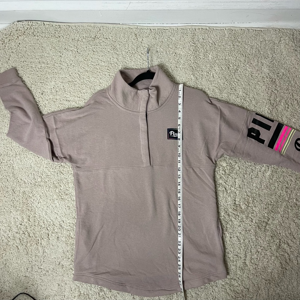 PINK Victoria's Secret Quater Snap Sweatshirt - Picture 5 of 7
